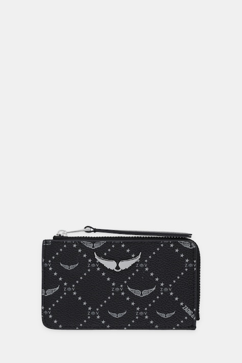 ZADIG&VOLTAIRE portfel damski kolor czarny LWSG03642