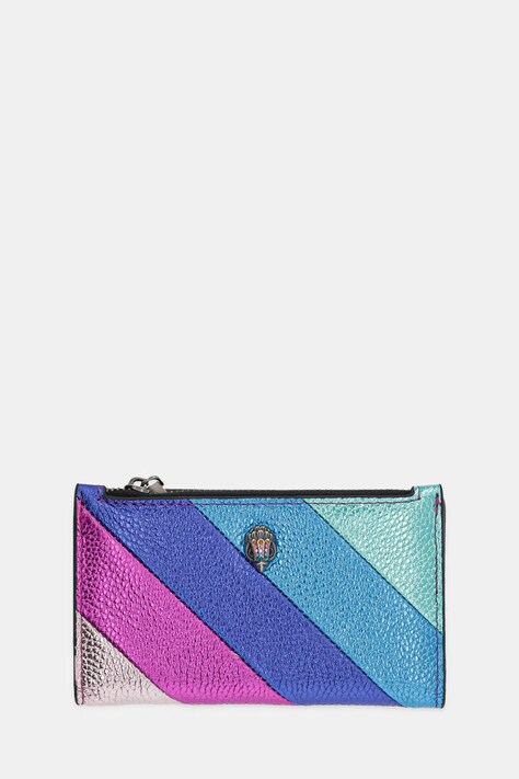 Kurt Geiger London portfel skórzany KENSINGTON damski kolor niebieski 4704169109
