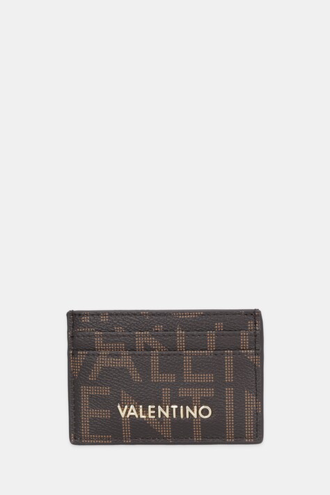Valentino Bags etui na kartę REGINA RE kolor brązowy VPS9IS121