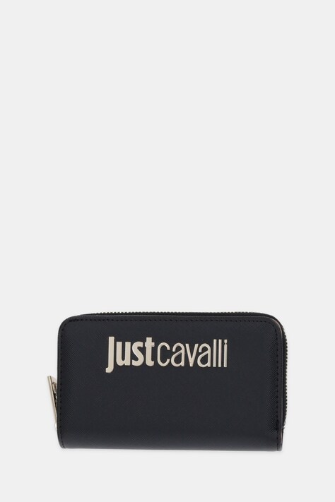 Just Cavalli portfel damski kolor czarny 79RA5PB4 ZS766