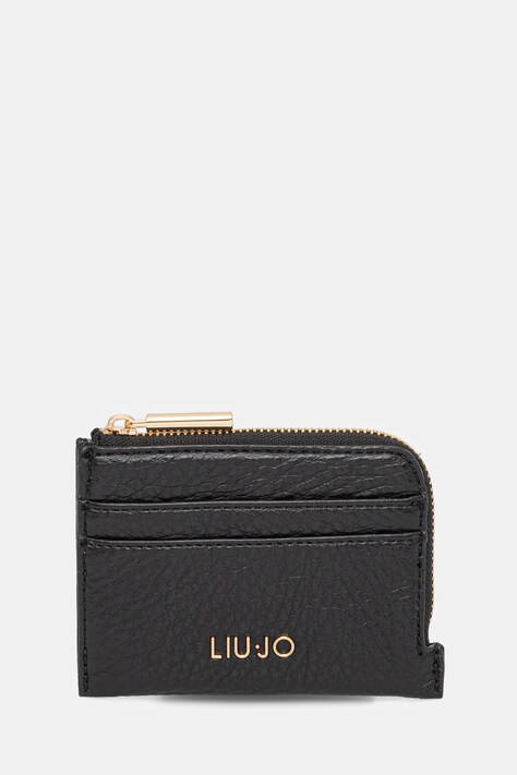 Liu Jo etui na karty kolor czarny AF5173.E0027