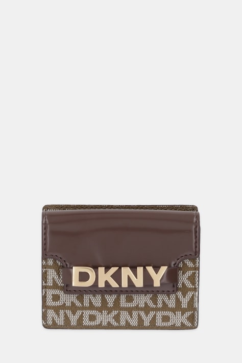 Dkny portfel damski kolor brązowy R52Z5M22