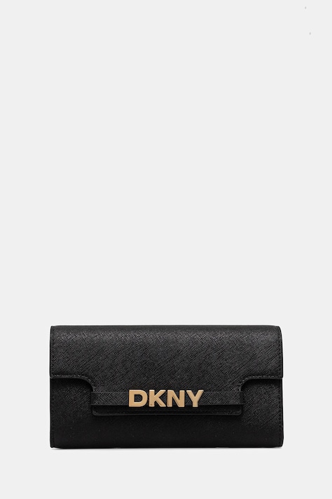 Dkny portofel culoarea negru, R52QKM29
