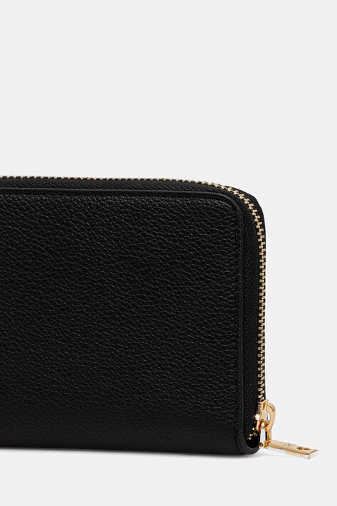 Love Moschino portfel damski kolor czarny JC5700PP1NLD0000