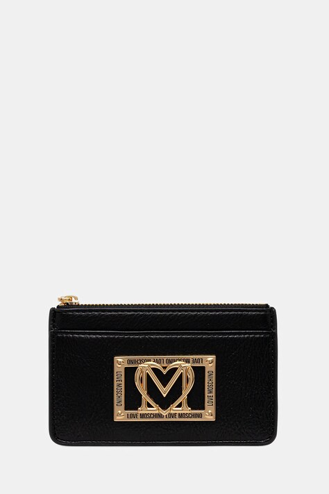 Love Moschino portfel damski kolor czarny JC5606PP1NLI0000