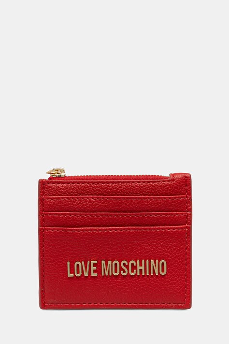 Love Moschino portfel damski kolor czerwony JC5704PP1NLD0500