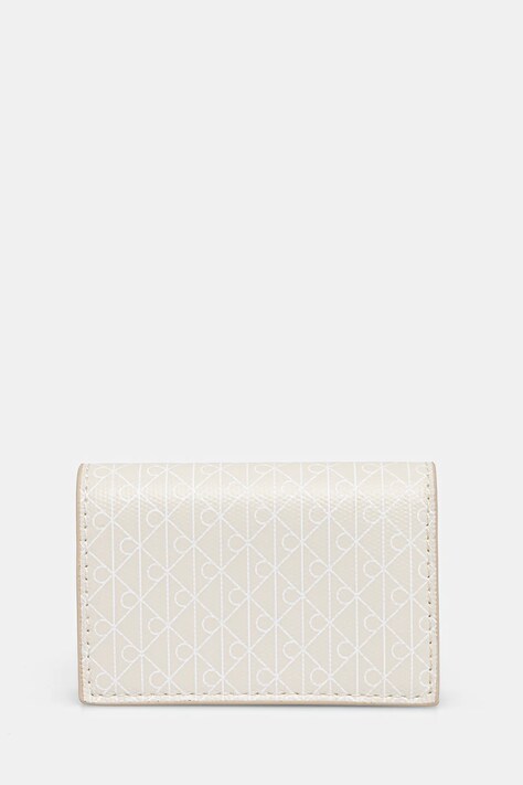 Calvin Klein portfel damski kolor biały LV04F1083G