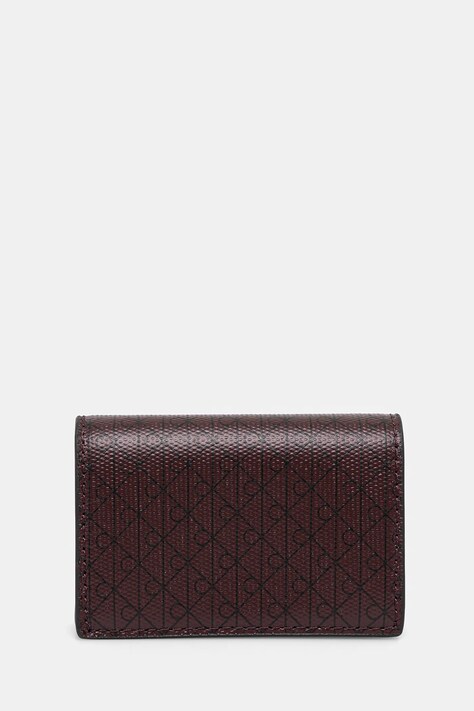 Πορτοφόλι Calvin Klein χρώμα: μοβ, LV04F1083G