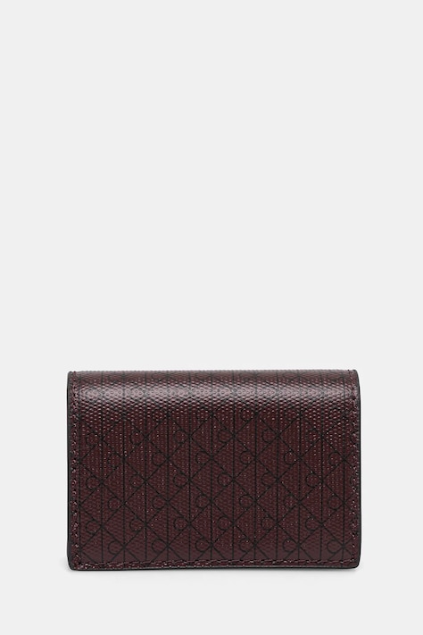 Peňaženka Calvin Klein dámska, fialová farba, LV04F1083G