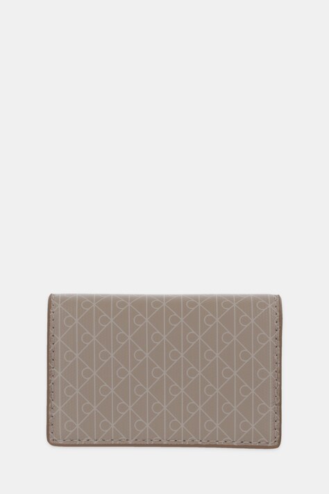 Calvin Klein portfel damski kolor beżowy LV04F1083G