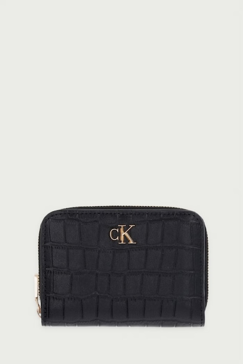 Calvin Klein peňaženka dámska kožená čierna LV04F1095G