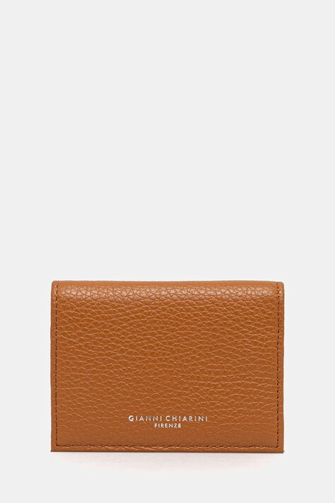 Gianni Chiarini etui na karty skórzane kolor brązowy PF.5039.GRN