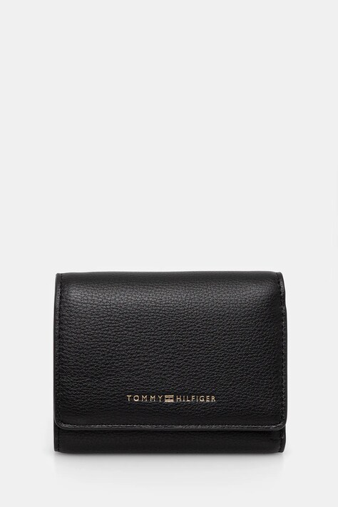 Tommy Hilfiger portfel damski kolor czarny AW0AW17740
