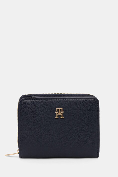 Peněženka Tommy Hilfiger dámská, béžová barva, AW0AW17742