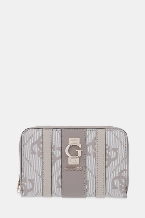 Πορτοφόλι Guess ERENIA χρώμα: μπεζ, SWSO78 38140