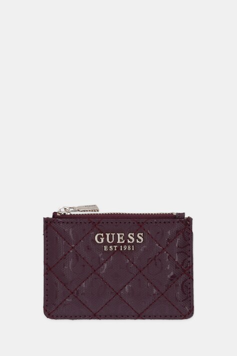 Guess portfel IDRA damski kolor bordowy SWGG81 57505