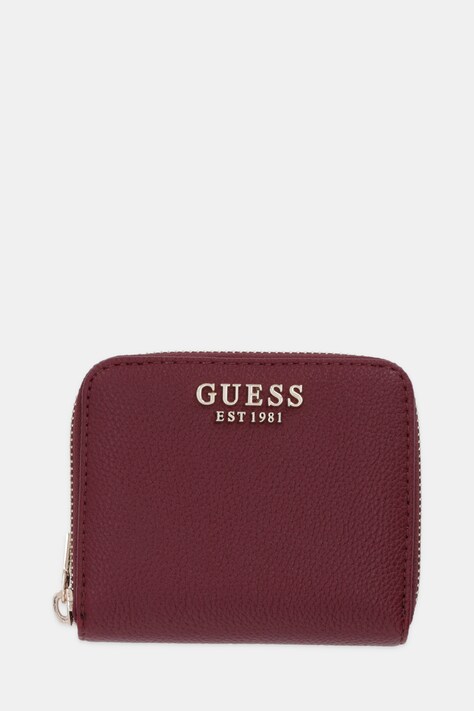 Πορτοφόλι Guess LAUREL χρώμα: μπορντό, SWBG74 59137