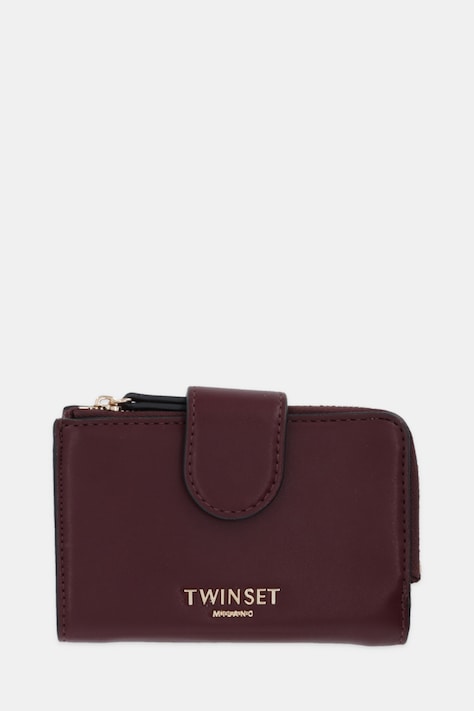 Peňaženka Twinset dámska, fialová farba, 252TL8014