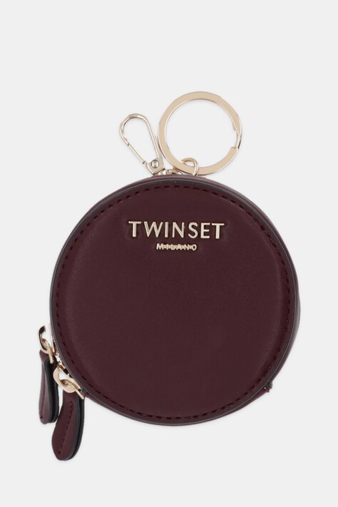 Twinset portfel damski kolor fioletowy 252TL8042