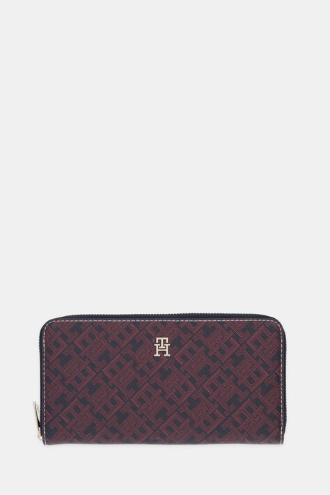 Tommy Hilfiger portfel damski kolor granatowy AW0AW18021