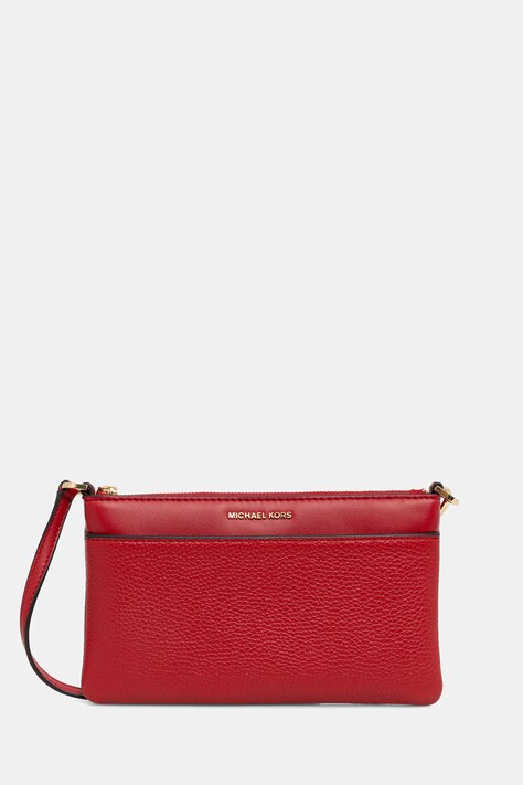 MICHAEL Michael Kors poșetă piele culoarea roșu, 32F5GJ6F6L