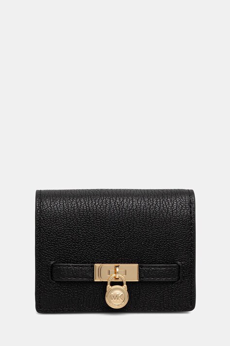 MICHAEL Michael Kors portfel skórzany damski kolor czarny 32F5GNXD1L