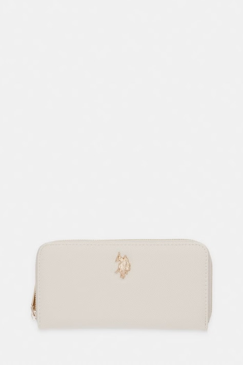 U.S. Polo Assn. portfel damski Jones beżowy BEUJE8658WVP