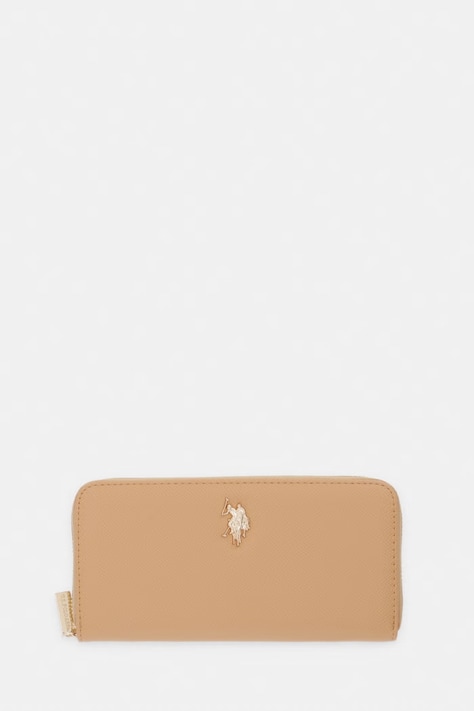U.S. Polo Assn. portofel pentru femei Jones bej BEUJE8658WVP