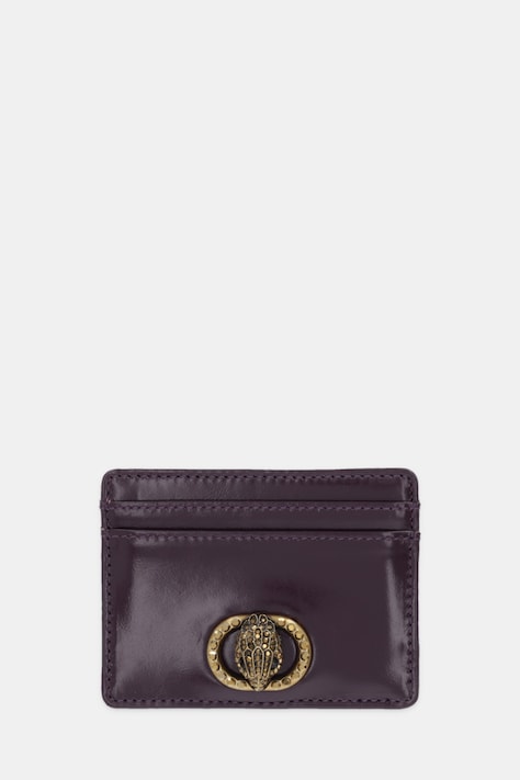 Kurt Geiger London etui na karty skórzane CHELSEA kolor fioletowy 4019790319