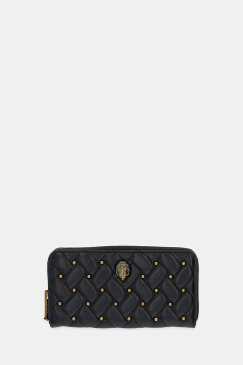 Kurt Geiger London portfel skórzany KENSINGTON damski kolor czarny 5026105109