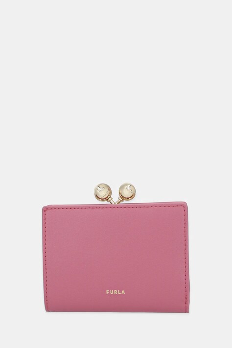 Furla portfel skórzany damski kolor różowy WP00541.BX3104.4147S