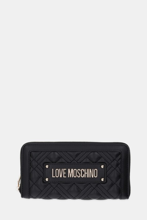 Love Moschino portfel damski kolor czarny JC5600PP0NLA0000