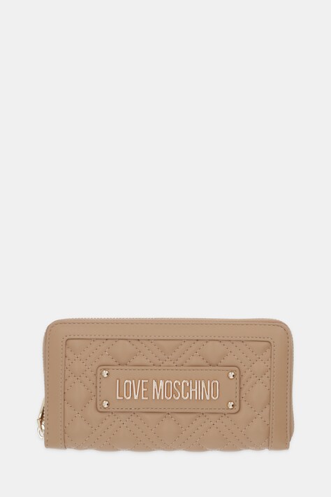 Love Moschino portfel damski kolor brązowy JC5600PP0NLA0104