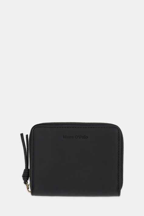 Marc O'Polo portfel skórzany damski kolor czarny 5000007855