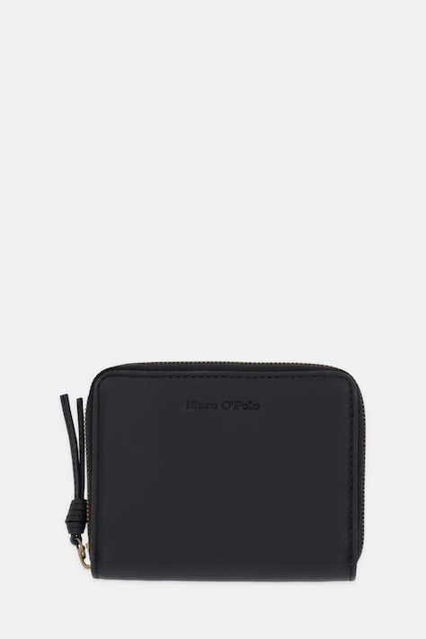 Marc O'Polo portfel skórzany damski kolor czarny 5000007855