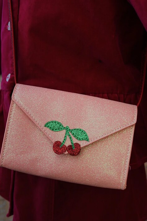 Konges Sløjd portfel LOVE LETTER WALLET dziewczęcy kolor różowy KS103876