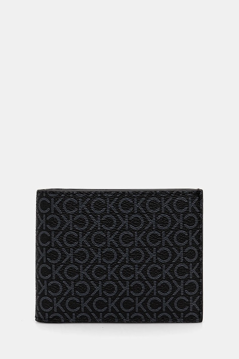 Πορτοφόλι Calvin Klein χρώμα: μαύρο, LV04D1038G