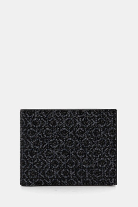 Πορτοφόλι Calvin Klein χρώμα: μαύρο, LV04D1059G