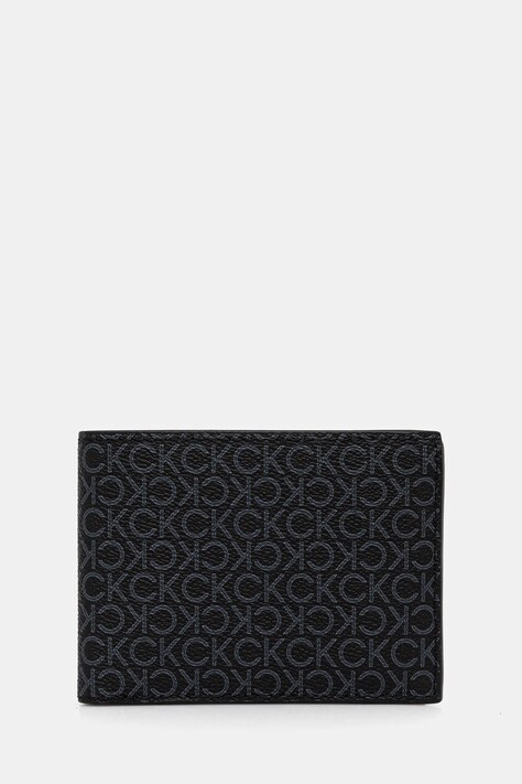 Πορτοφόλι Calvin Klein χρώμα: μαύρο, LV04D1040G