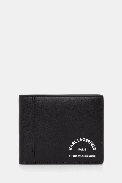Karl Lagerfeld portofel K/DAILY culoarea negru, A3M30342