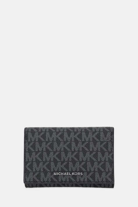 Peněženka Michael Kors HUDSON pánská, černá barva, 39T5LHDD6B