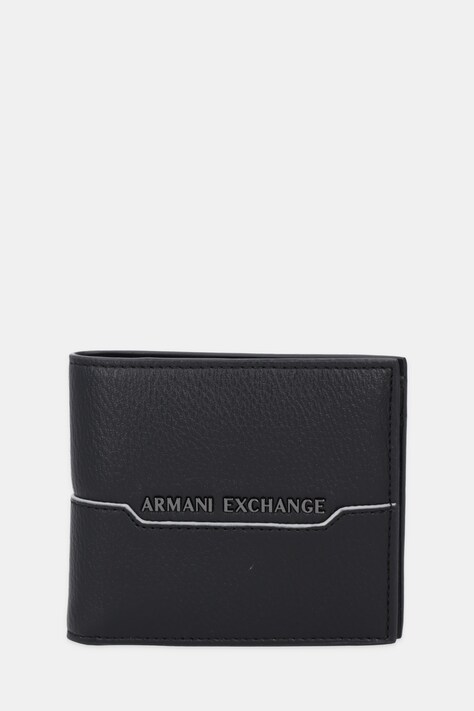 Armani Exchange portfel męski kolor czarny XM000167 AF17205