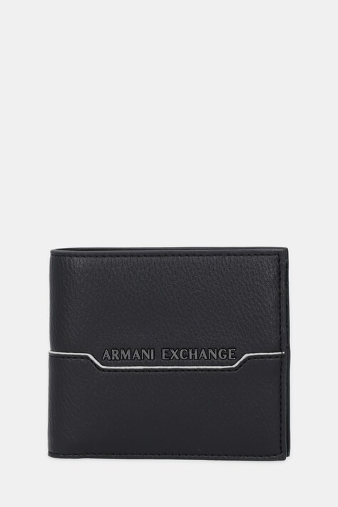 Armani Exchange portfel męski kolor czarny XM000168 AF17205