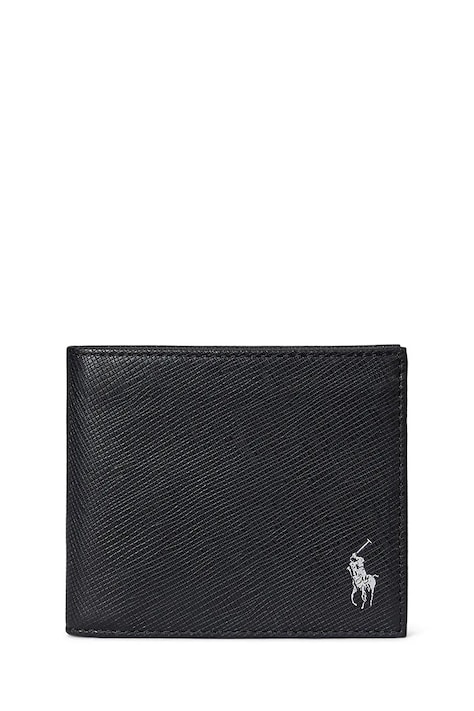 Polo Ralph Lauren portfel skórzany męski kolor czarny 405931674