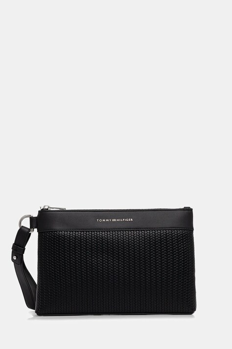 Tommy Hilfiger borsa da toilette colore nero AM0AM13804