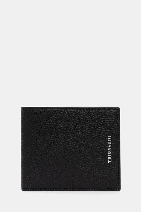 Кожен портфейл Trussardi мъжки в черно I017E000030N