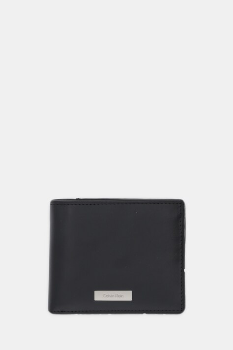 Calvin Klein portfel skórzany męski kolor czarny LV04D1067G