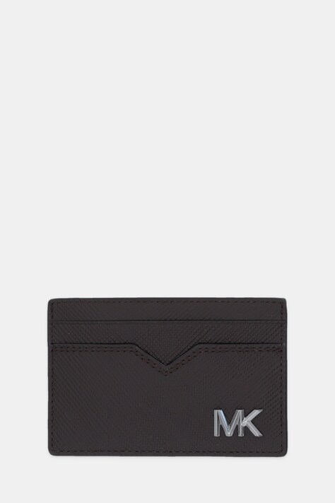 Michael Kors etui na karty skórzane kolor brązowy 39S5LEDD0L