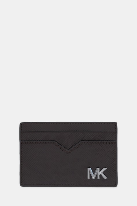 Michael Kors etui na karty skórzane kolor brązowy 39S5LEDD0L