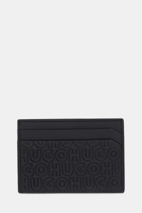 HUGO carcasă din piele culoarea negru, 50542009